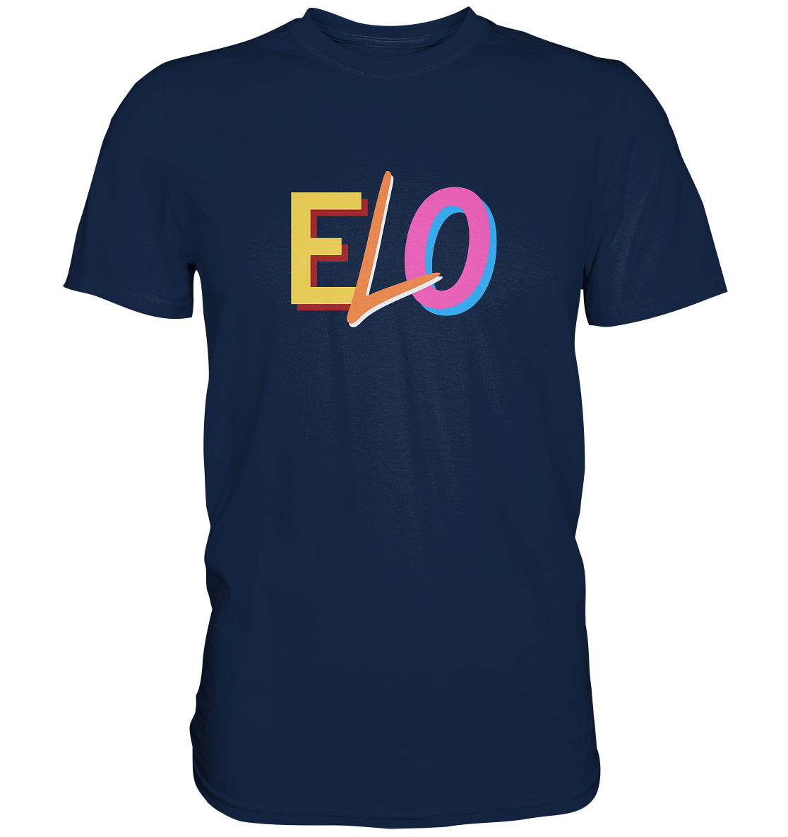 Elo E Elo O (Party Si, Kater No) - Beidseitig bedrucktes Classic Shirt