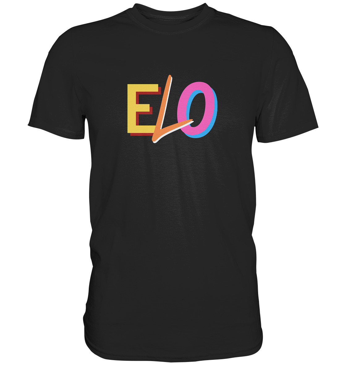 Elo E Elo O (Party Si, Kater No) - Beidseitig bedrucktes Classic Shirt